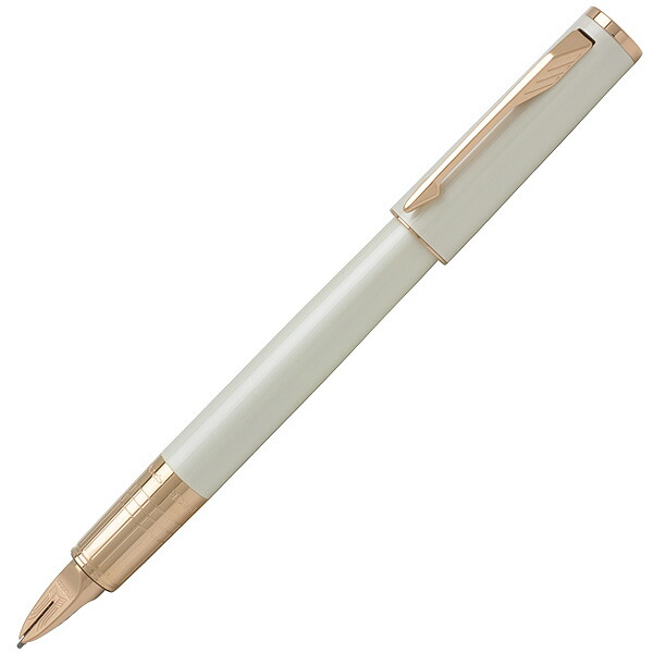 新品・未使用品】 PARKER 5th 万年筆 白・シルバー 名入れ 5th