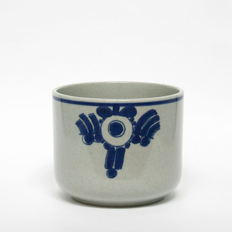 楽天市場】flora blue big flower / 鉢カバー / 波佐見焼 西山陶器