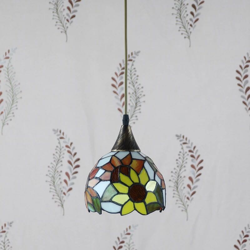 楽天市場】A011973ステンドグラス．ペンダントライト 天井照明ステンド