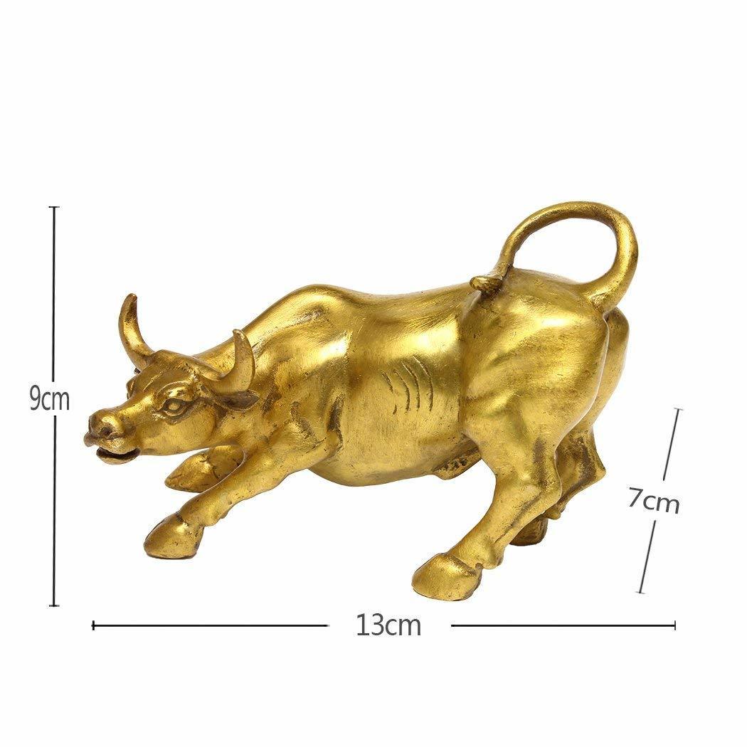 楽天市場】証券業界必携！ 幸運を呼ぶ 真ちゅう製（チャージング・ブル
