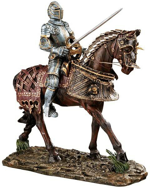 楽天市場】中世ヨーロッパの騎士（ナイト）甲冑彫像 ブレナム宮殿蔵