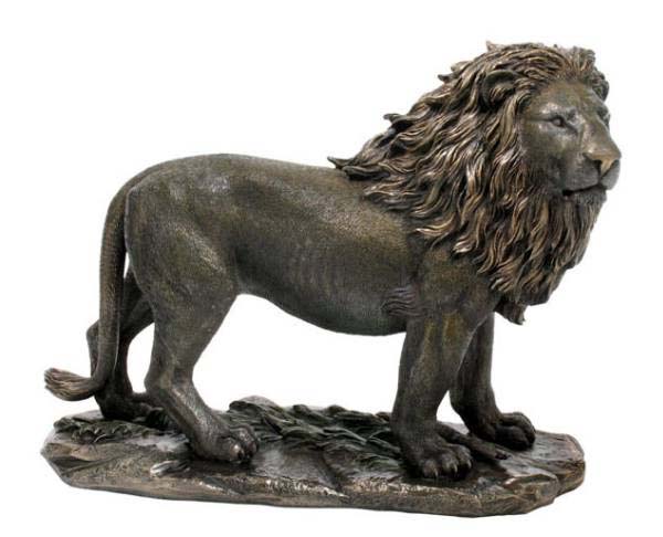 楽天市場】アフリカ サバンナ 百獣の王ライオン彫刻 彫像/ 権威 権力