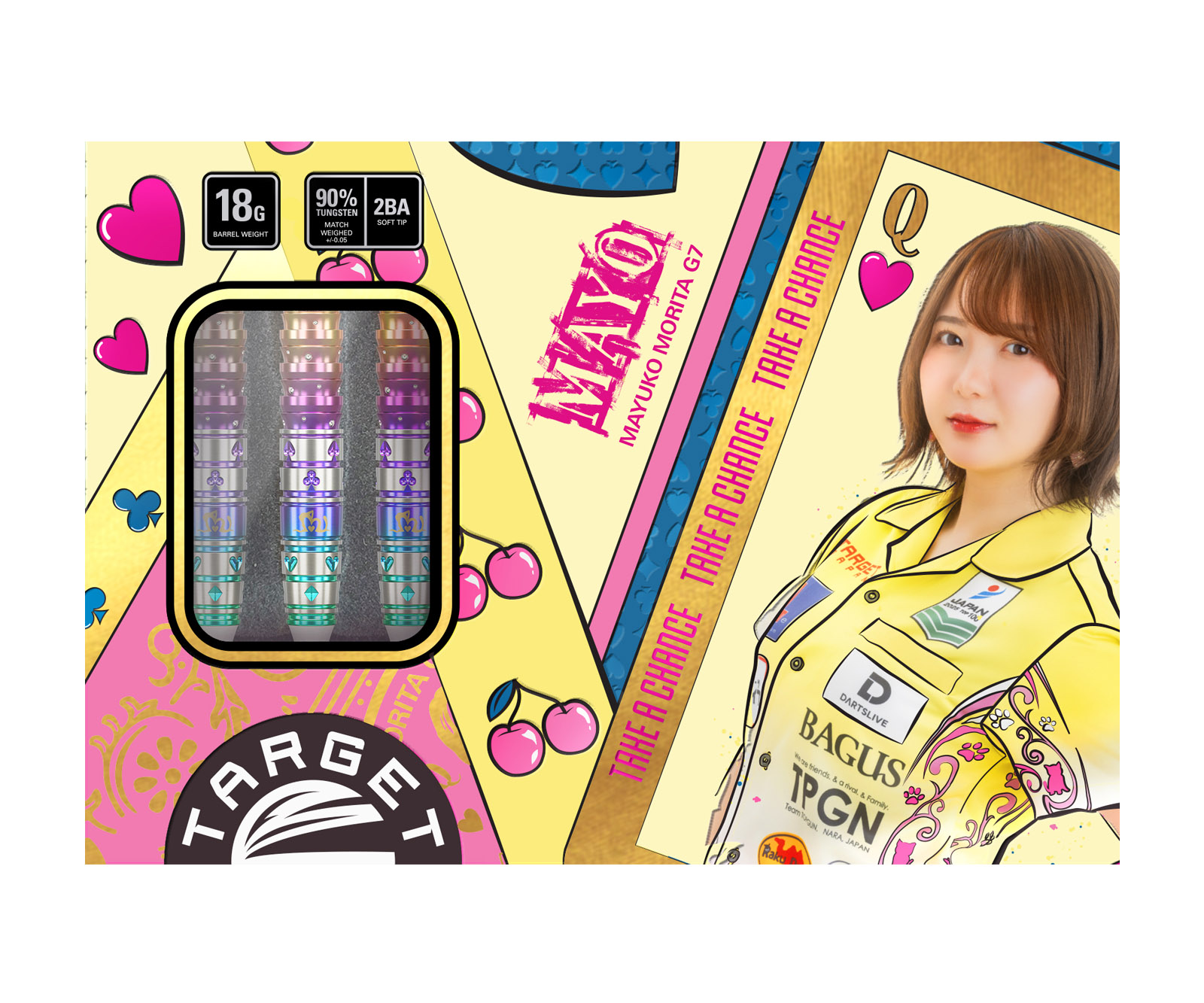 楽天市場】【送料無料】ダーツ バレル【ターゲット】プライム MAYO G7