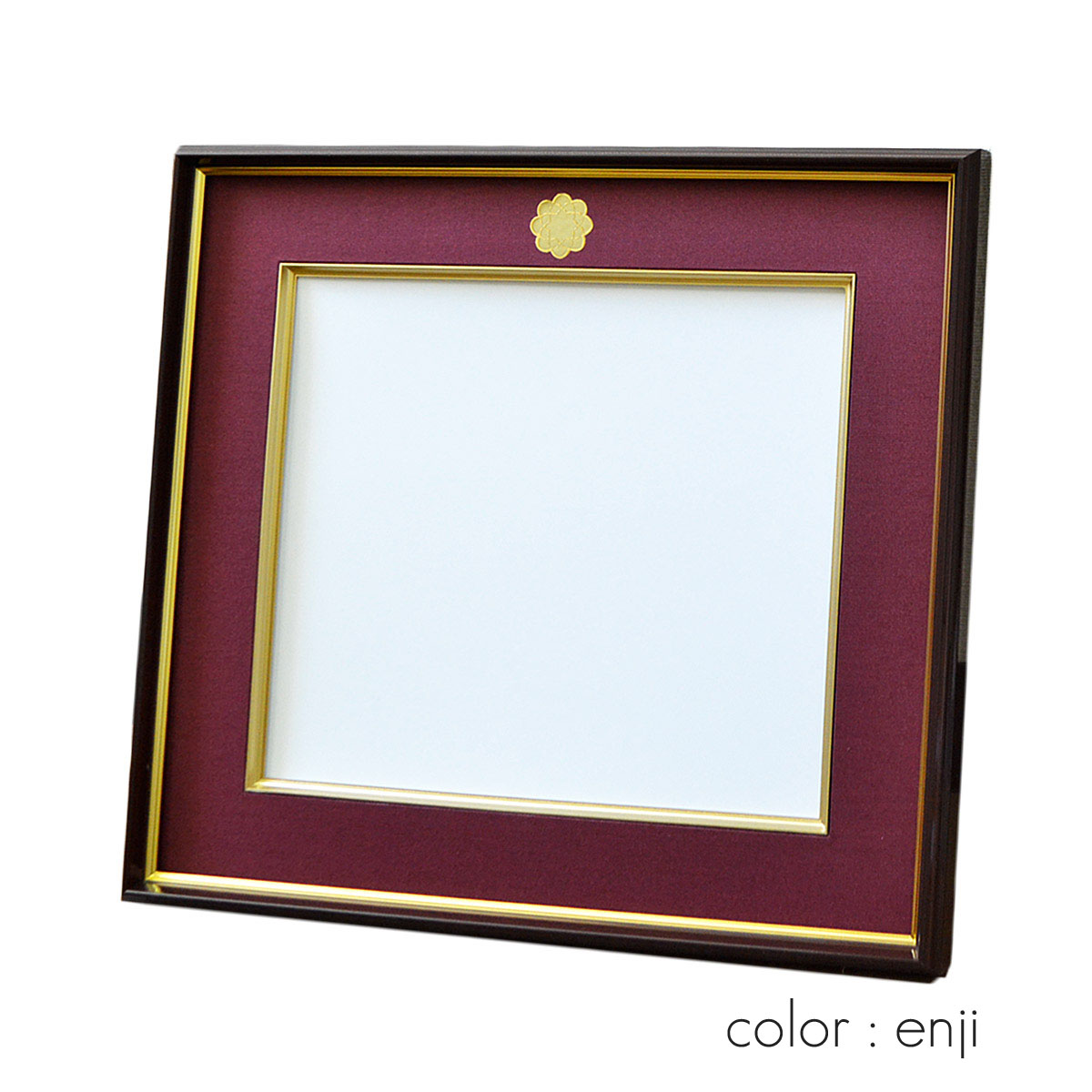 楽天市場】名誉称号専用額 ベージュ エンジ ネイビー 創価学会用 八葉