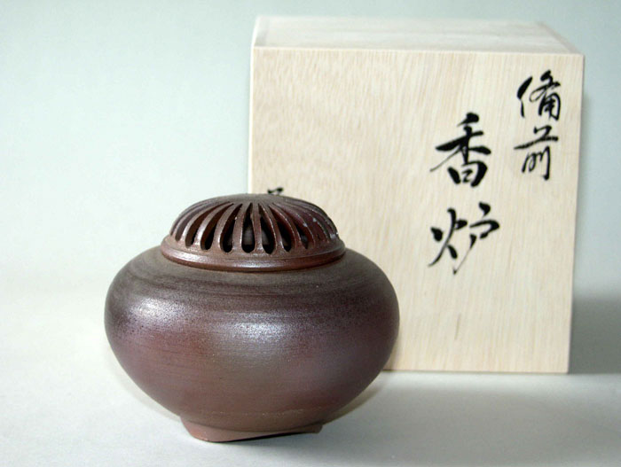 備前焼香炉