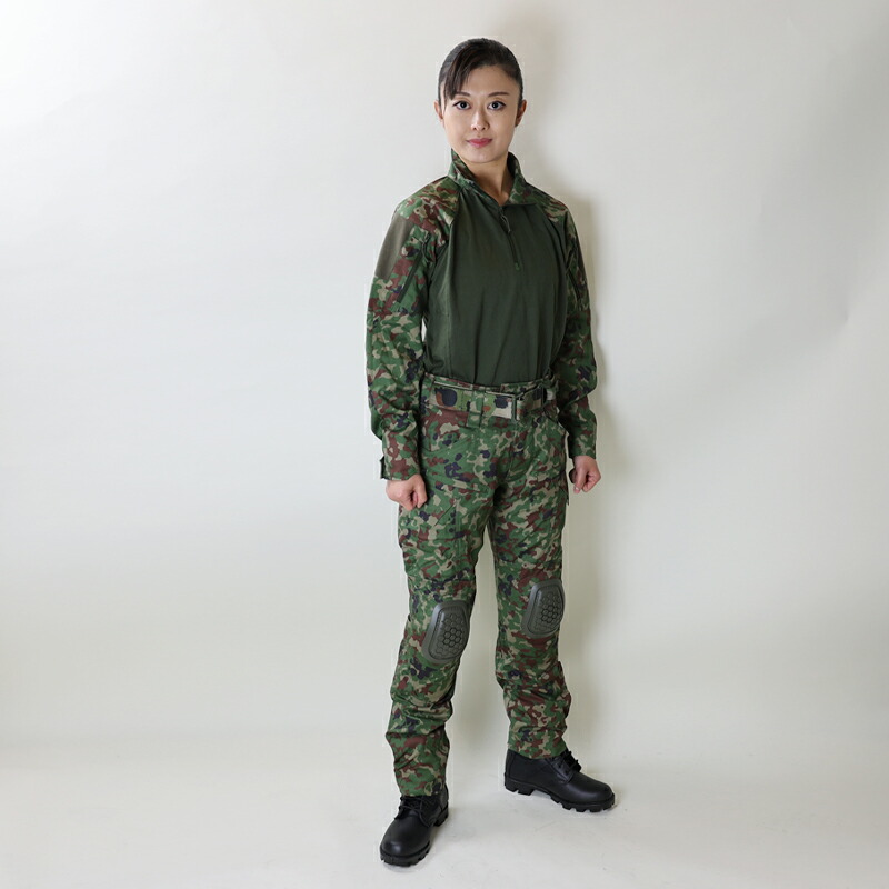 S コンバットシャツ 陸上自衛隊 迷彩 迷彩服 .. 陸上自衛隊G4改