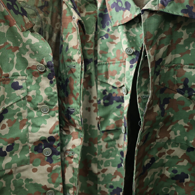 楽天市場】陸上自衛隊. 迷彩戦闘服ジャケット&パンツセット(ウエスト