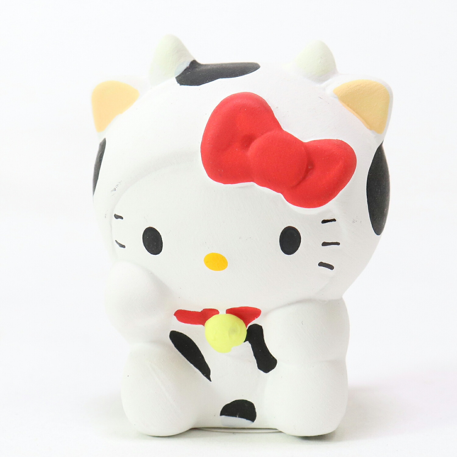 楽天市場】ハローキティ 十二支開運占い 丑 [本体：約35×35×40mm