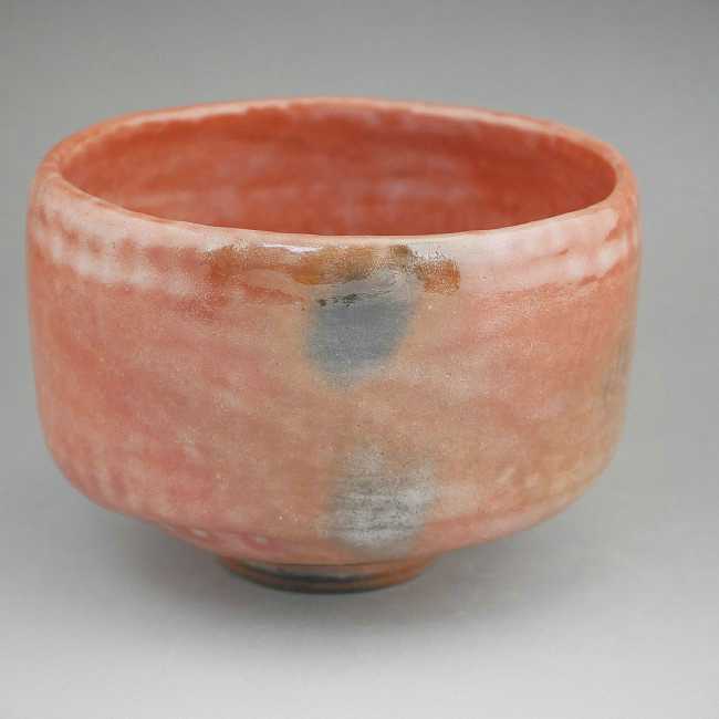 楽天市場】京焼 清水焼 赤楽抹茶碗 臨済 昭楽 : 京焼清水焼専門店 松韻堂