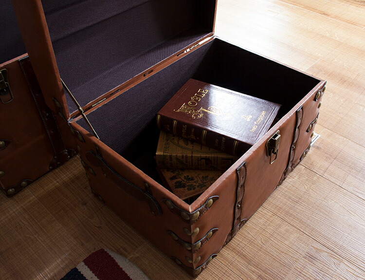 楽天市場】アンティークトランク IW-276 Lサイズ＆Sサイズ 2点セット