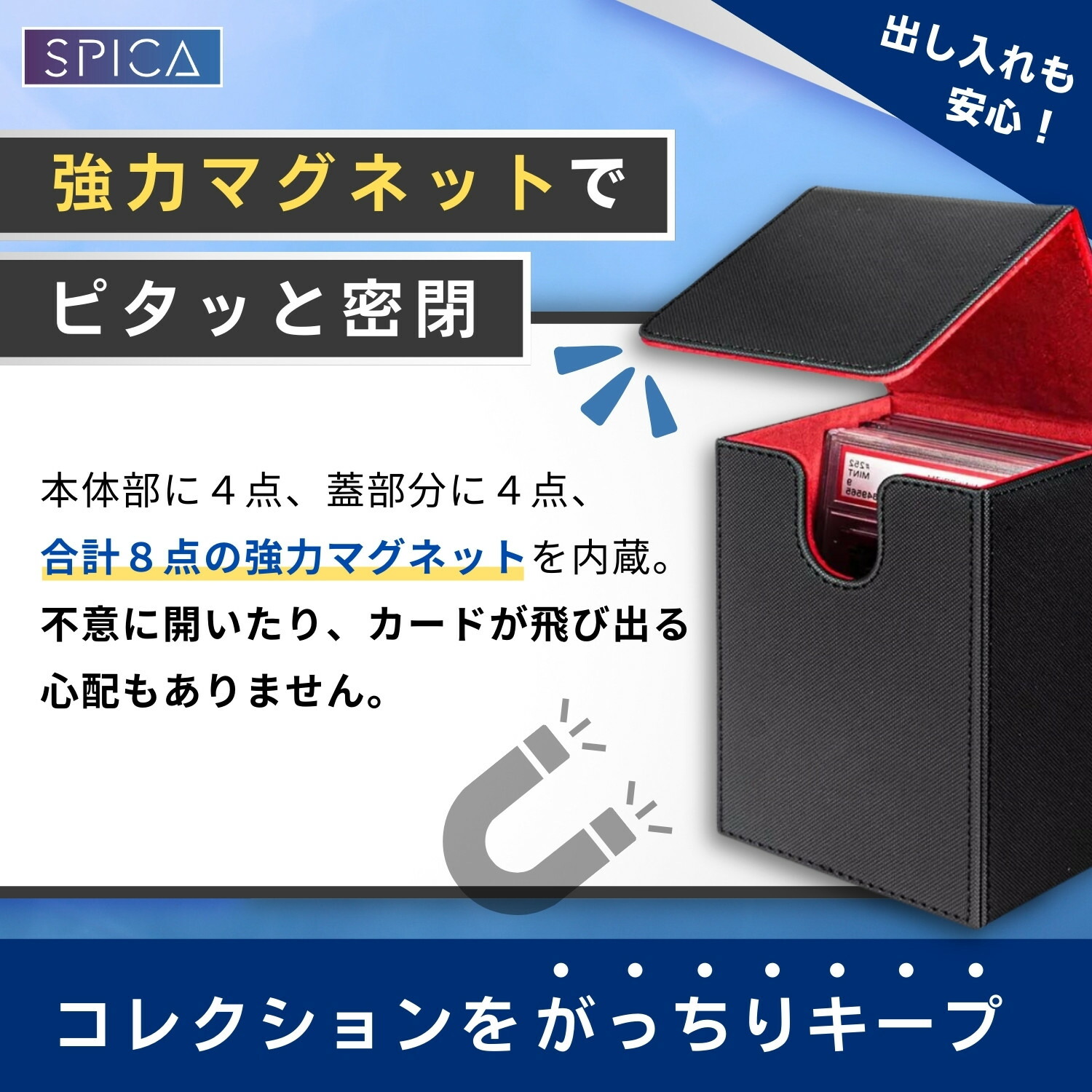 ARS 鑑定品保護ケース収納ケースBlue×3set
