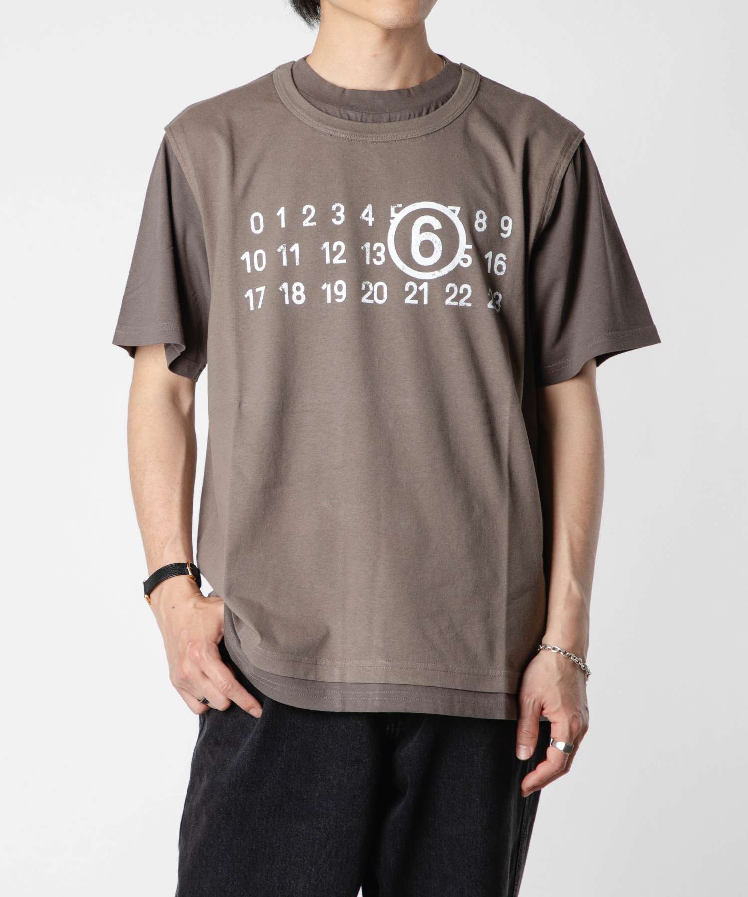 楽天市場】エムエム6 MM6 SH0GC0001 STJ391 Tシャツ T-SHIRT メンズ