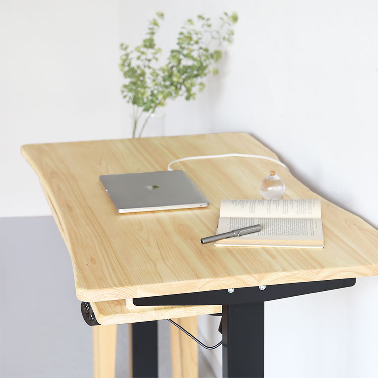 楽天市場】スタンディングデスク 作業机 PCデスク リビング学習 高さ