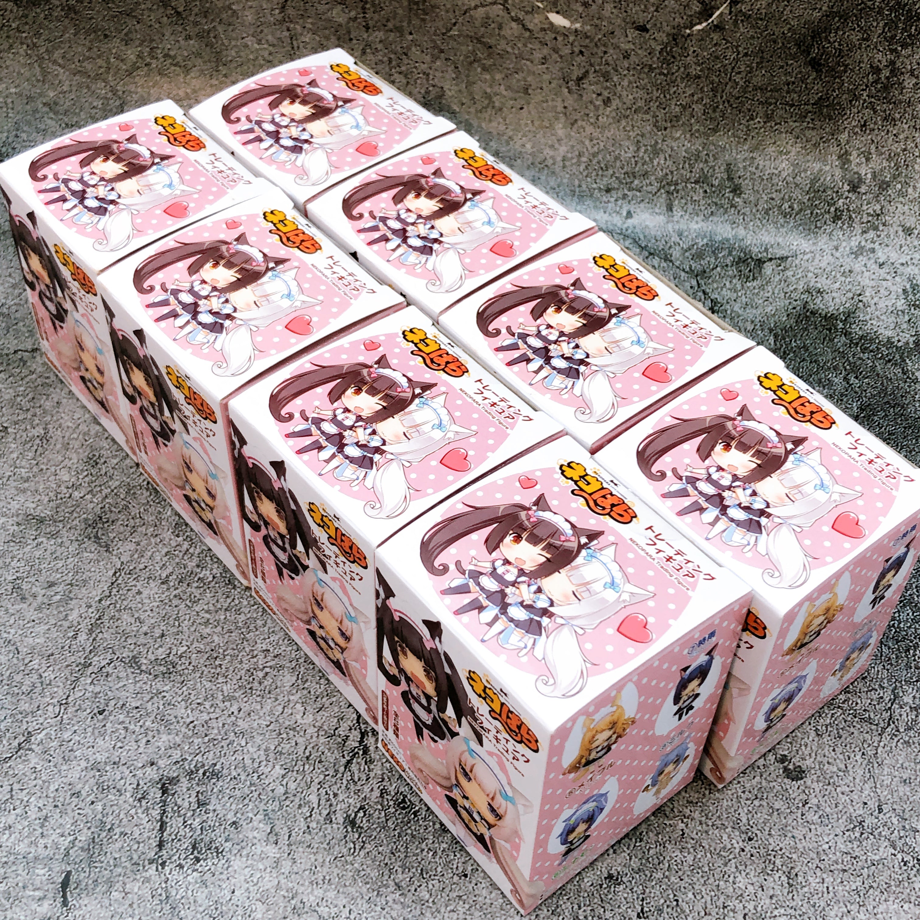 Nekopara Trading Figure Complete Set 8 Characters NEKO WORKs Japan AUT