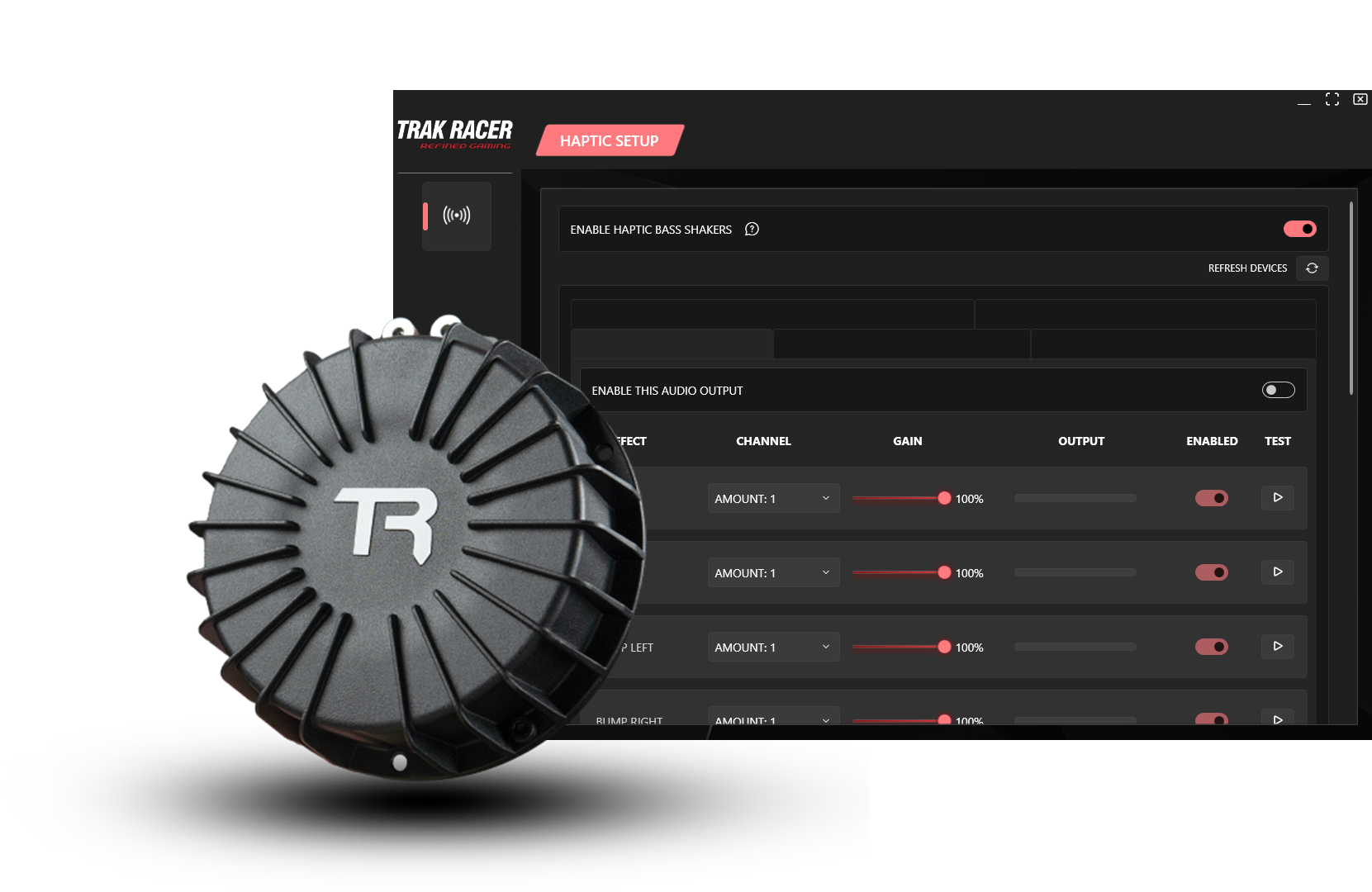 Trak Racer V2 Pro 2CH 200W Low-Frequency Class-D Amplifier and