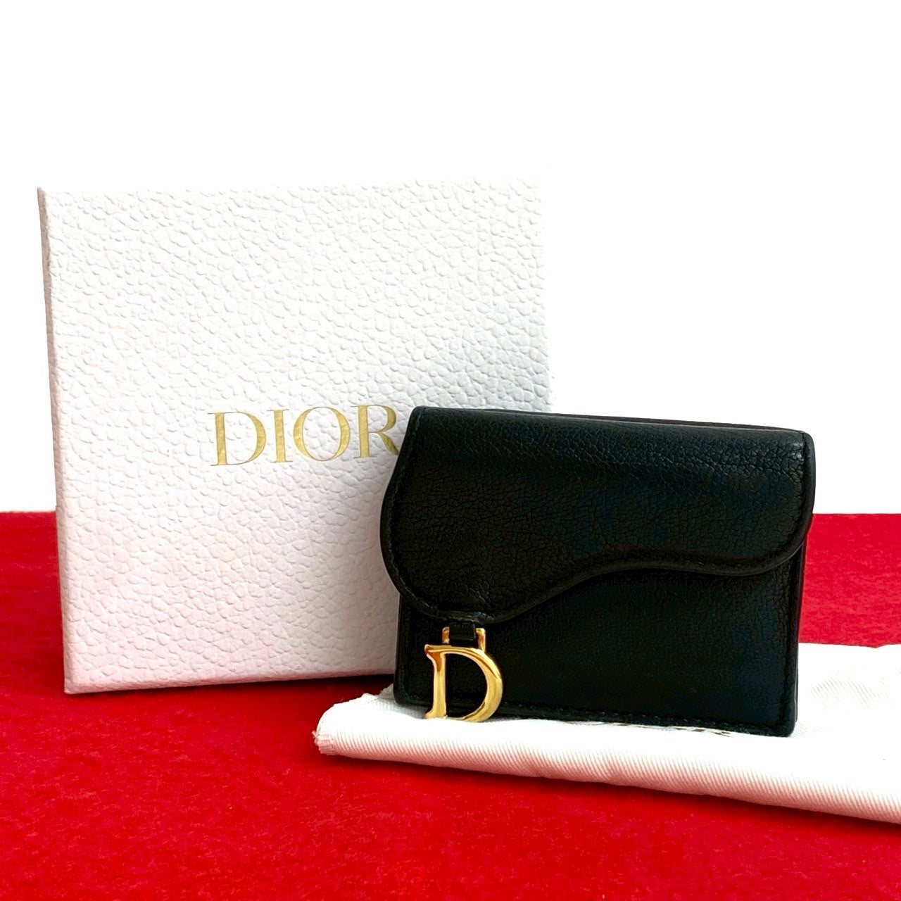 Christian Dior サドル ロータス ウォレット – Trip