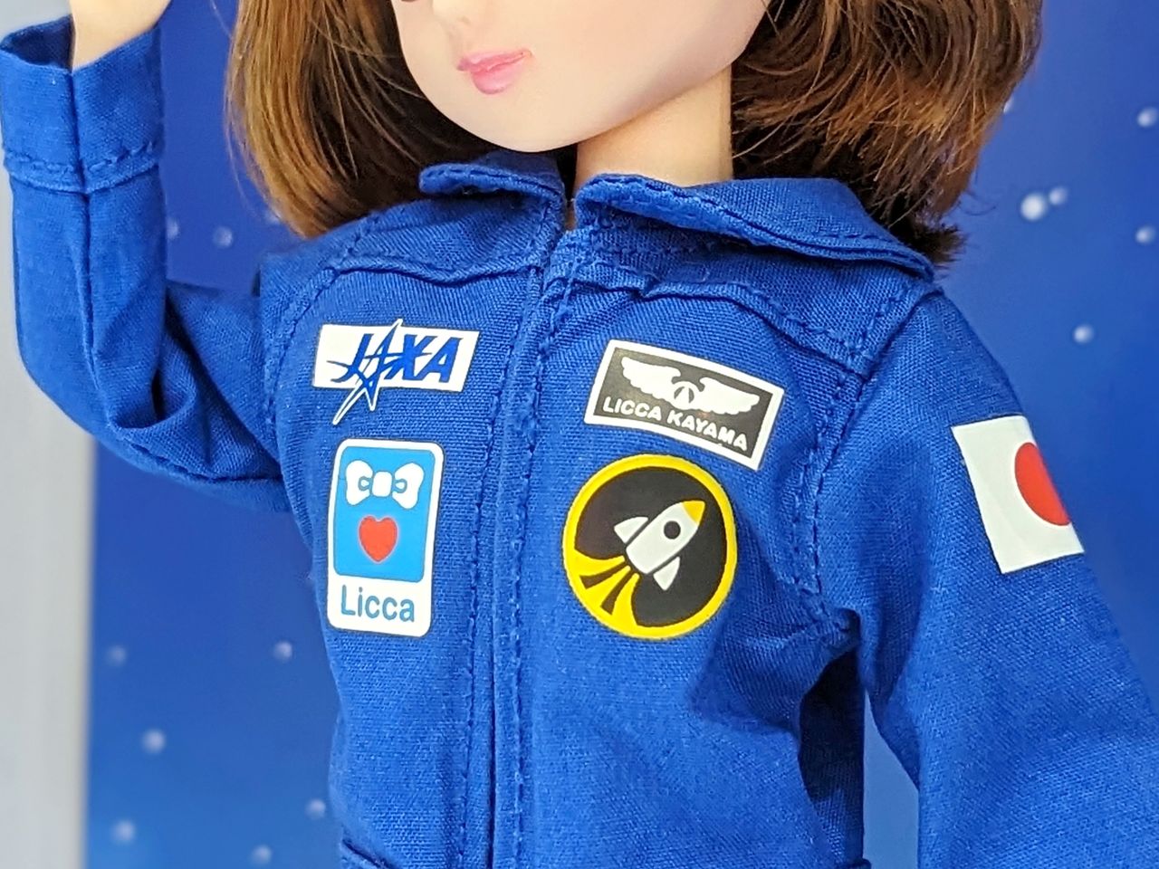 NASA リカちゃん リカちゃん NASA JAXA宇宙飛行士服 人形本体 - メルカリ