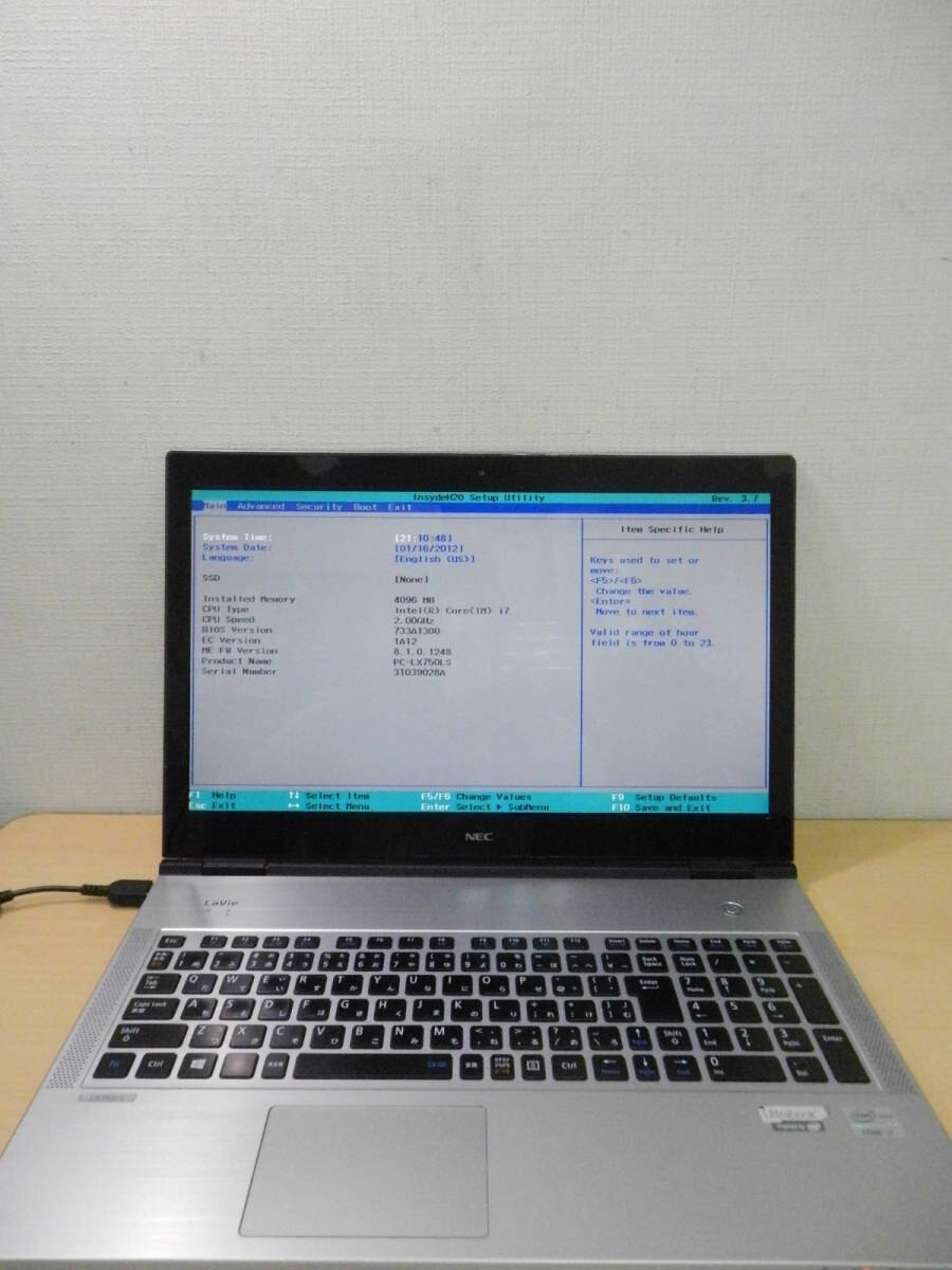 NEC Lavie X LX750/LS Core i7