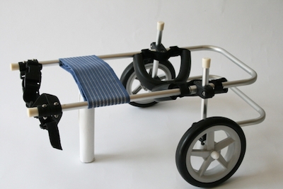 犬用2輪歩行器-犬用歩行器車いすオーダーメイド製作・販売 わんワーク
