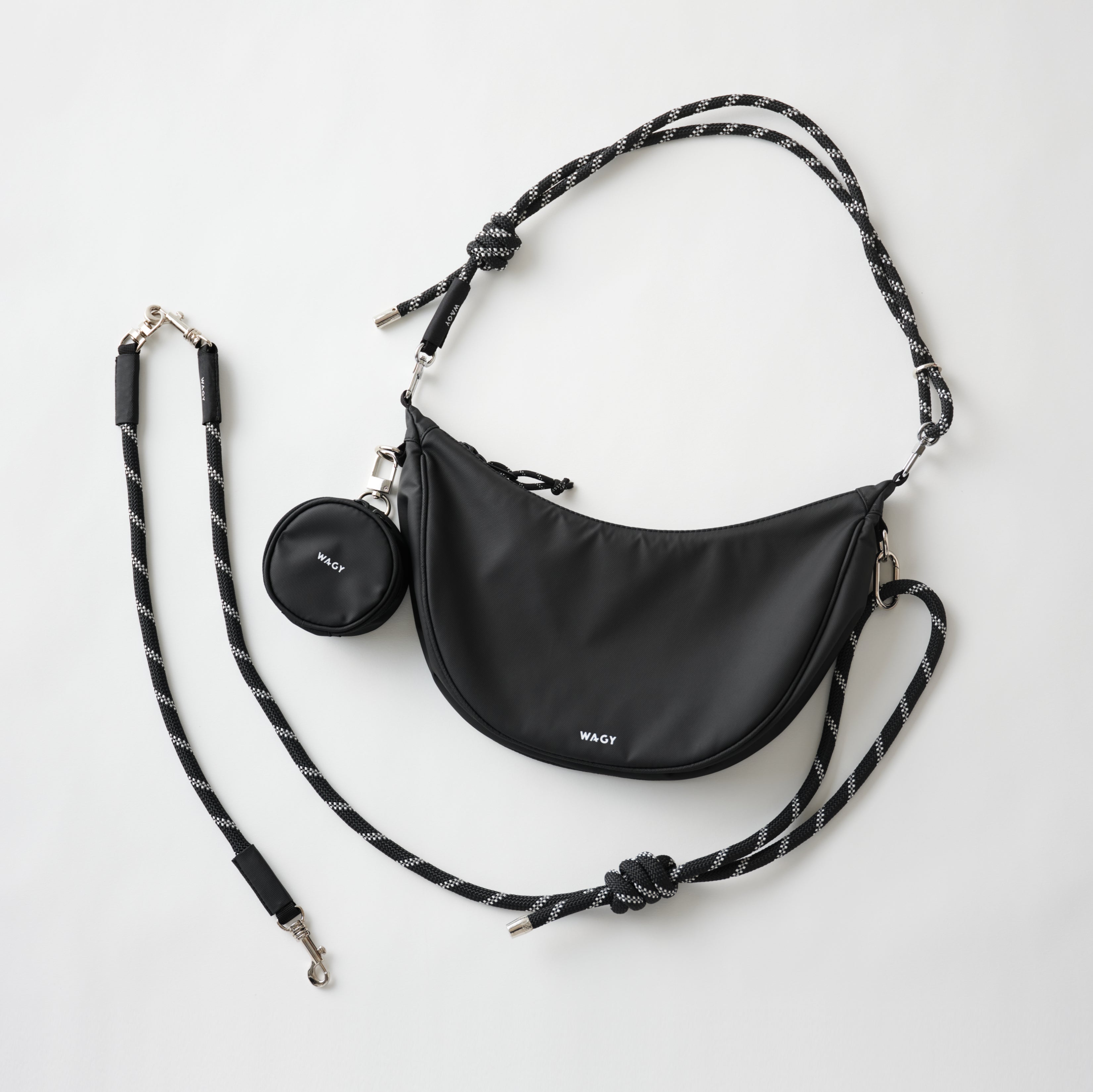 WAGY SHOULDER LEAD BAG | リード付きお散歩バッグ