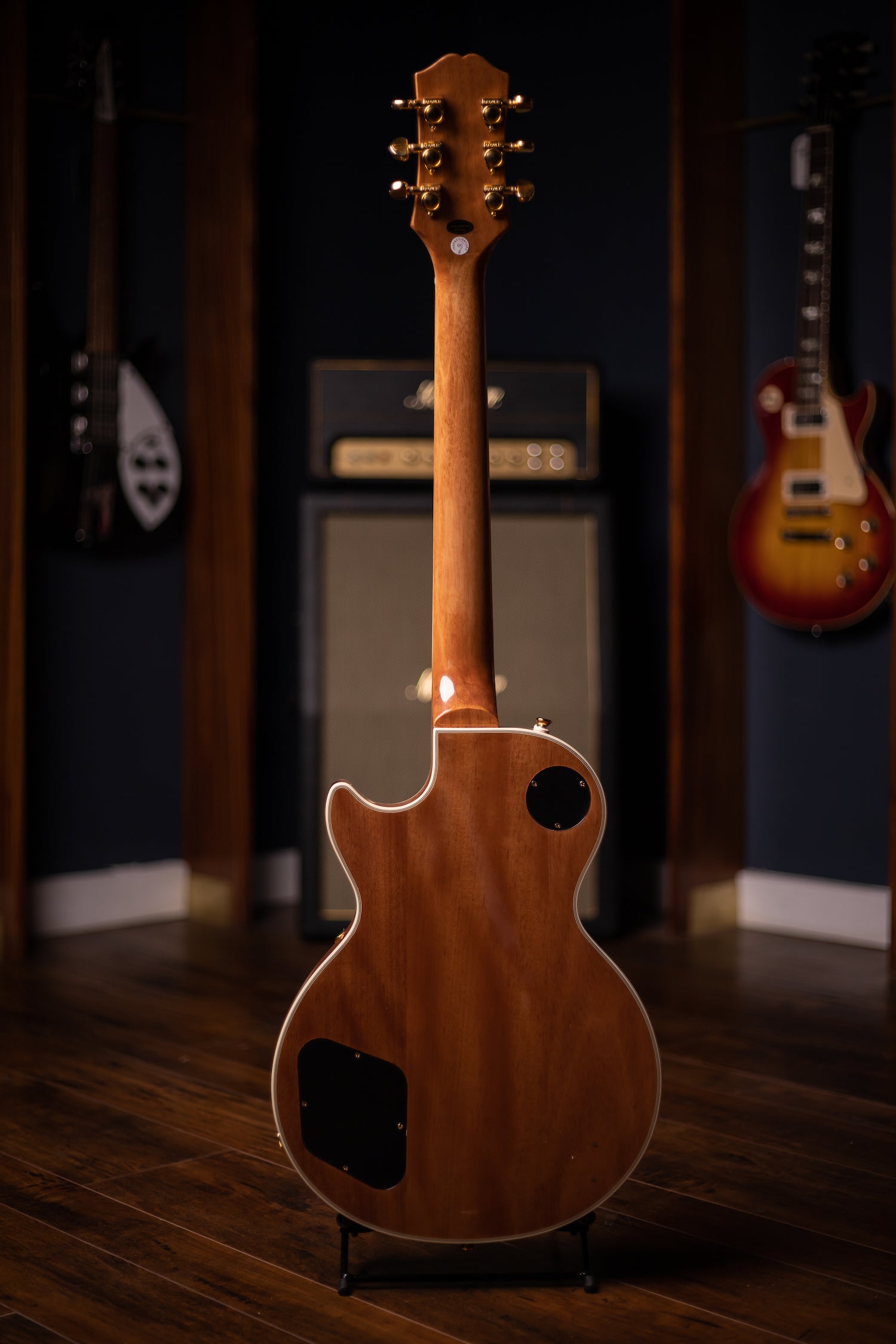 Epiphone Les Paul Custom Pro Koa Electric Guitar - Natural – Walt