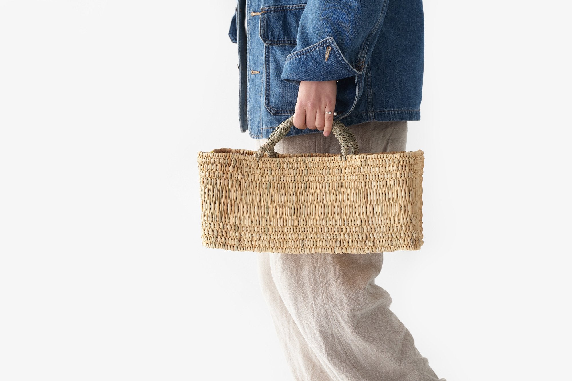 ストロードーム手横長カゴ｜松野屋