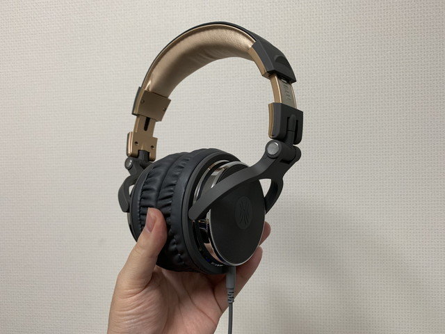 オーバーイヤー 密閉型モニターヘッドホン「OneOdio Pro10」がφ6.3mm