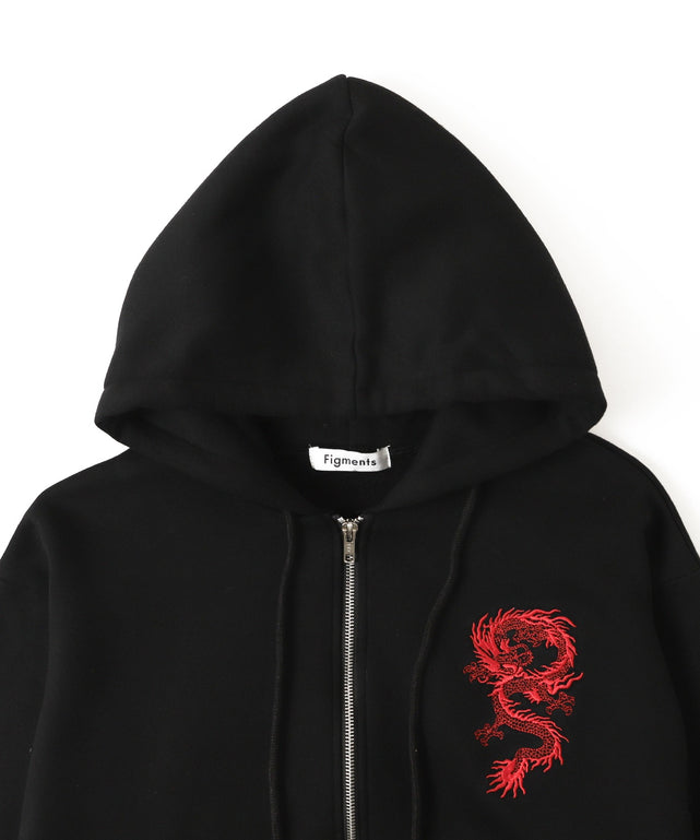 ドラゴン刺繍ビッグパーカー – WEGO ONLINE STORE