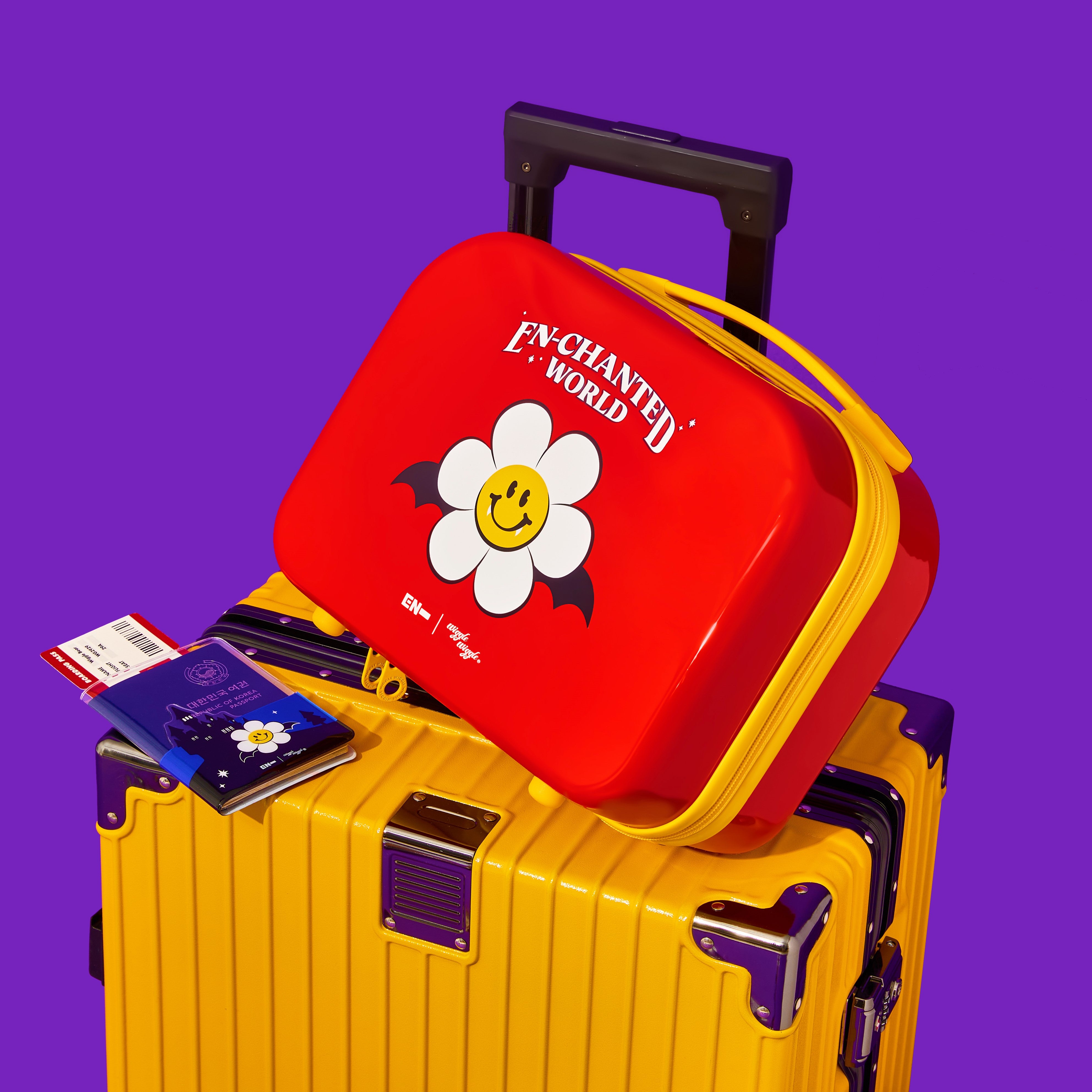 ENHYPEN X wiggle wiggle] ミニキャリーケース - Smile We Love