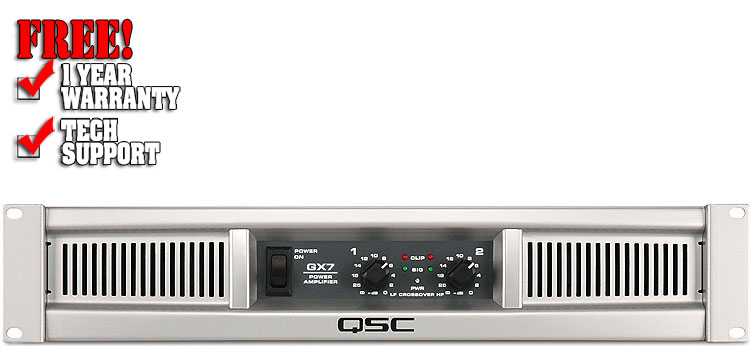QSC GX7 | DJ Amplifiers | Chicago DJ Equipment