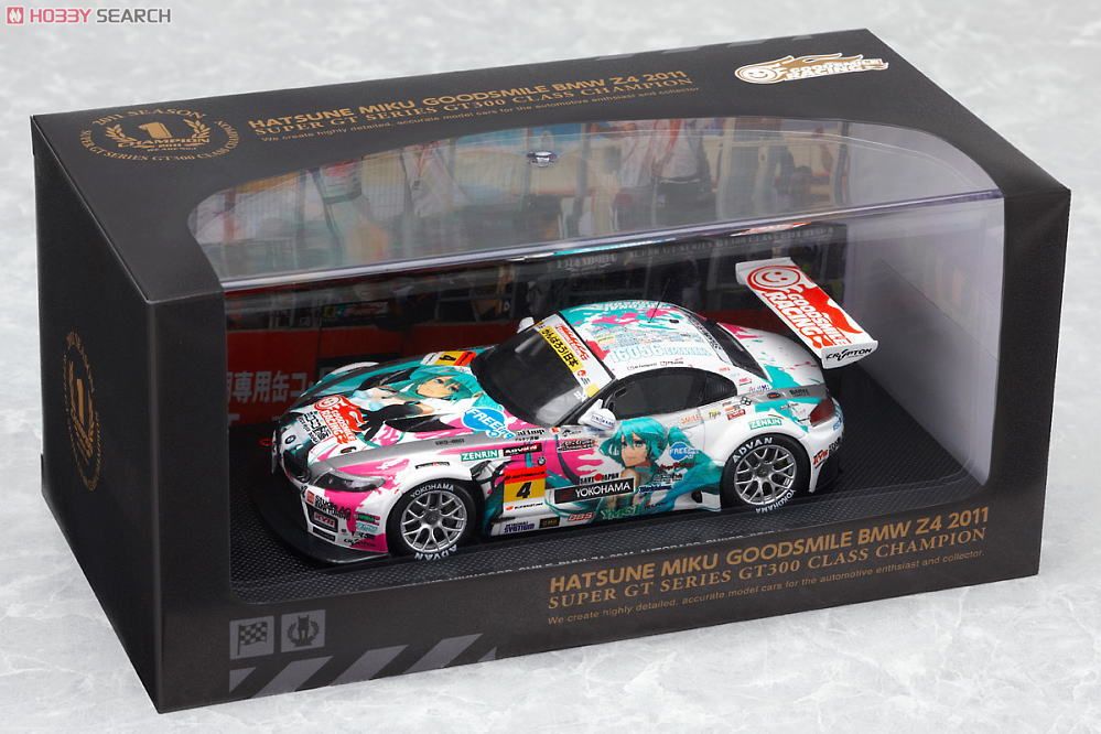 Miku Hatsune GOODSMILE BMW Z4 2011 Series Champion (Diecast Car