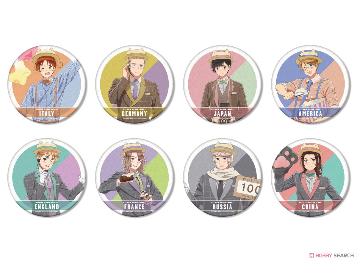 ヘタリア イギリス 遊園地 缶バッジ 25個 ヘタリア 缶バッジ イギリス