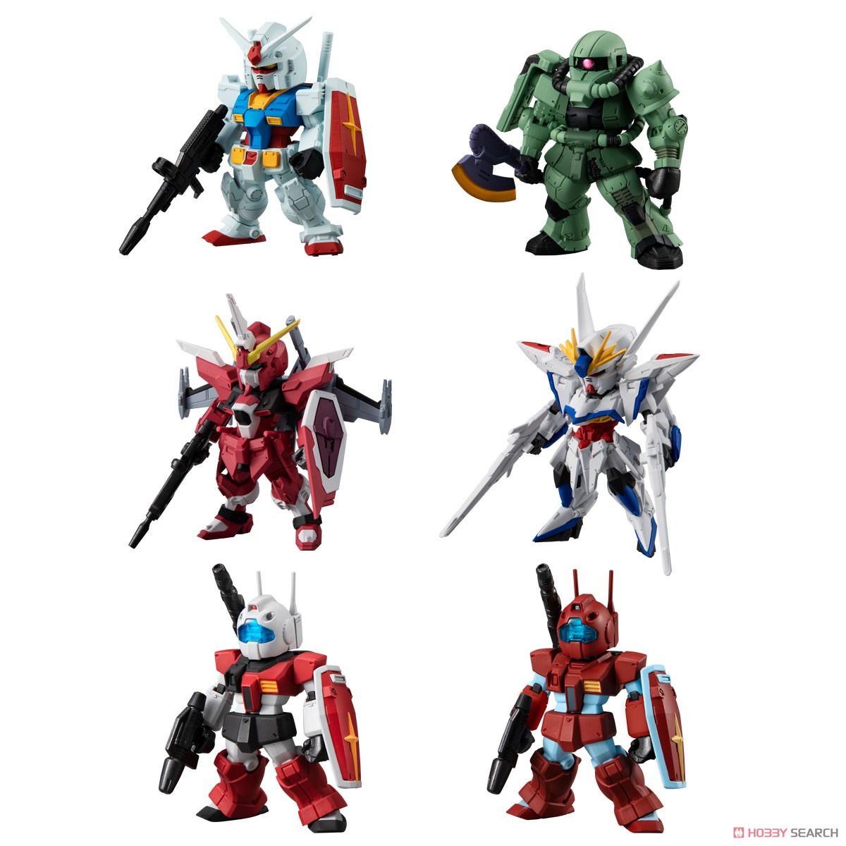 ガンダムコンバージセット ガンダムSEED」パーフェクトストライクまで