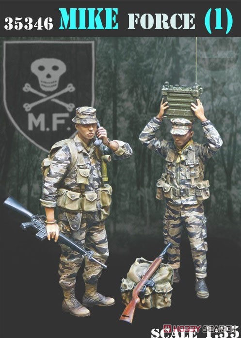現用 アメリカ ベトナム戦争 特殊部隊MIKE＃1 ジャングルの通信兵(2体
