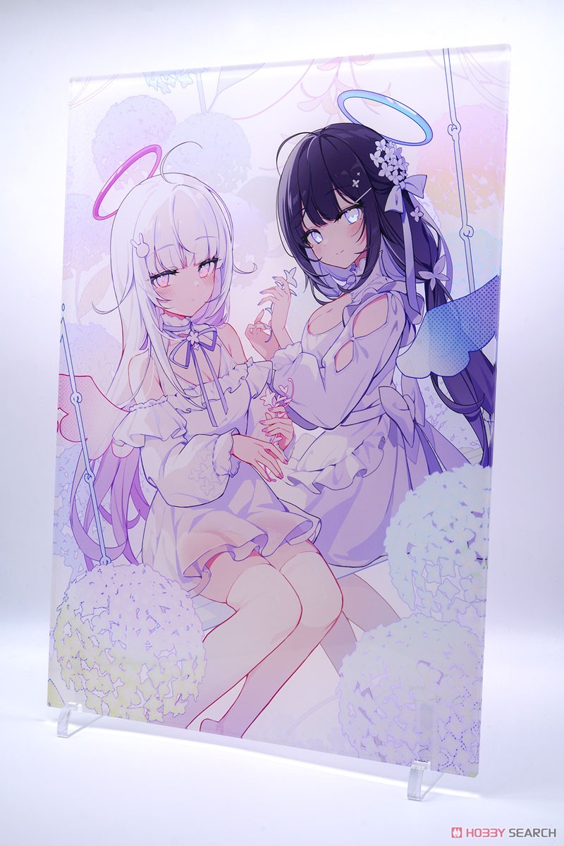 10枚限定】 イコモチ先生直筆サイン入り X-ART製 透過アクリルボード