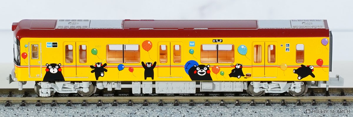 ☆特価品 東京メトロ 銀座線1000系 くまモンラッピング6両セット (6両