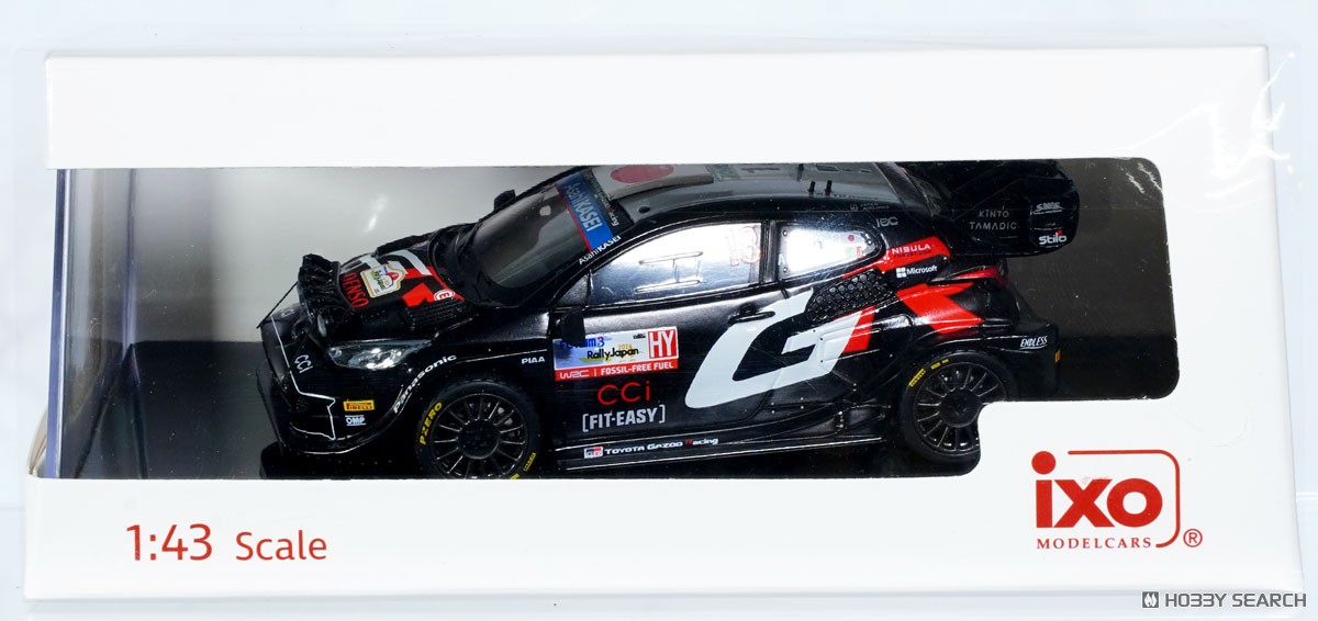 WRCフォーラム8ラリージャパン2024 勝田貴元選手サイン付きミニカー