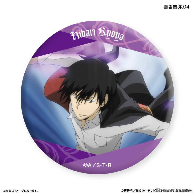 REBORN 雲雀恭弥 ダッシュストア 缶バッジ 家庭教師ヒットマンREBORN