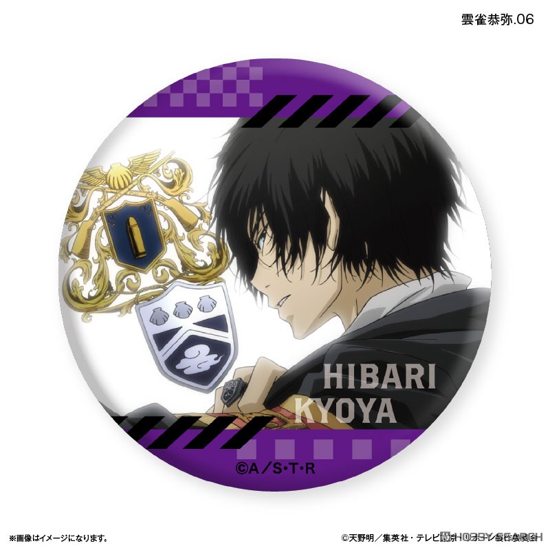 REBORN 雲雀恭弥 ディーノ 缶バッジ jf 2 REBORN 雲雀恭弥 ディーノ 缶