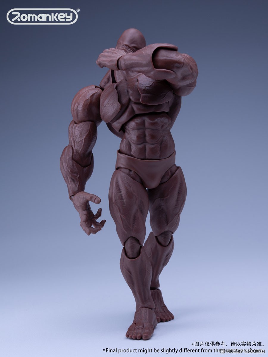 UMS003 1/12スケール 可動フィギュア男性素体 Big Guy(ビッグガイ