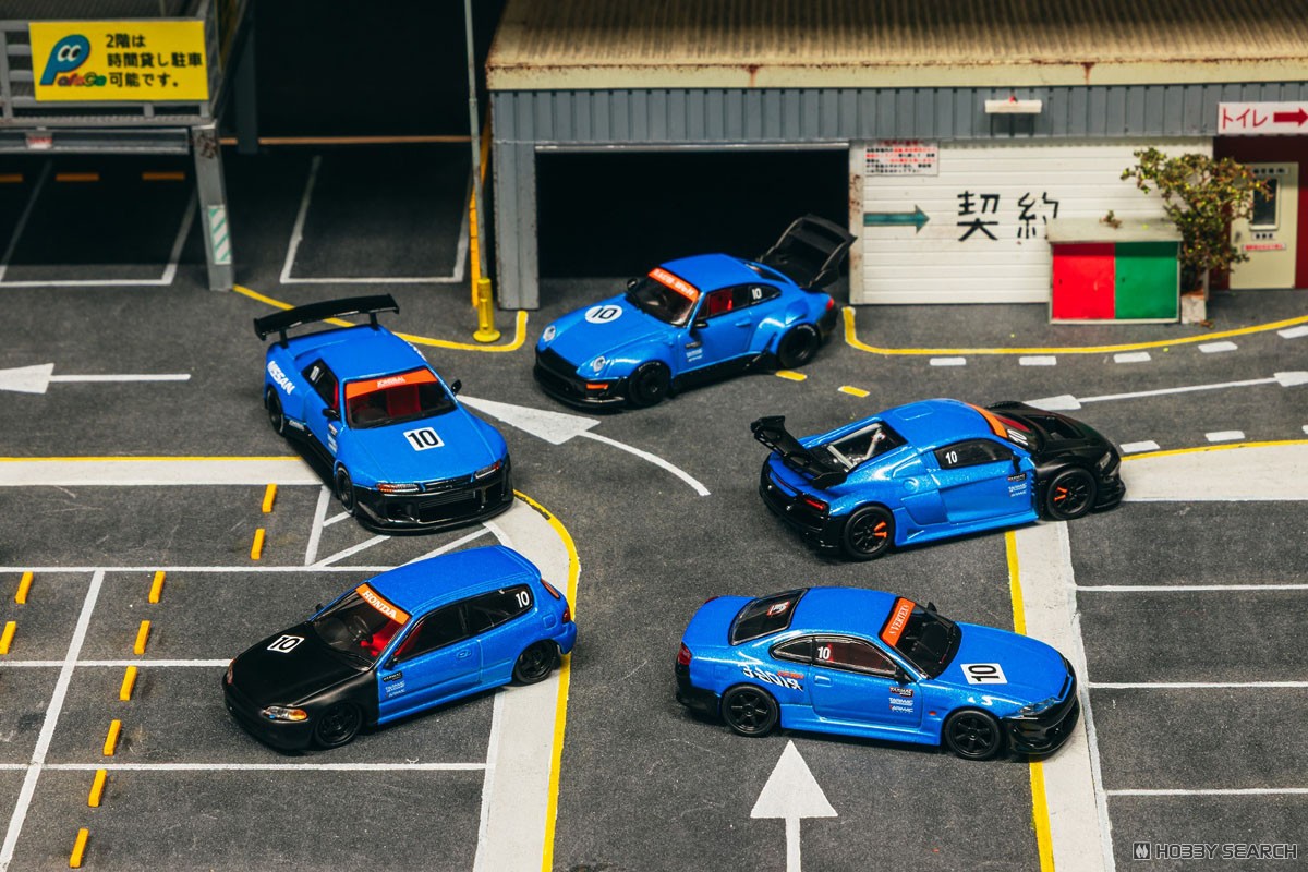 ターマックワークス 10周年 クロームブルー5台セット Tarmac Works