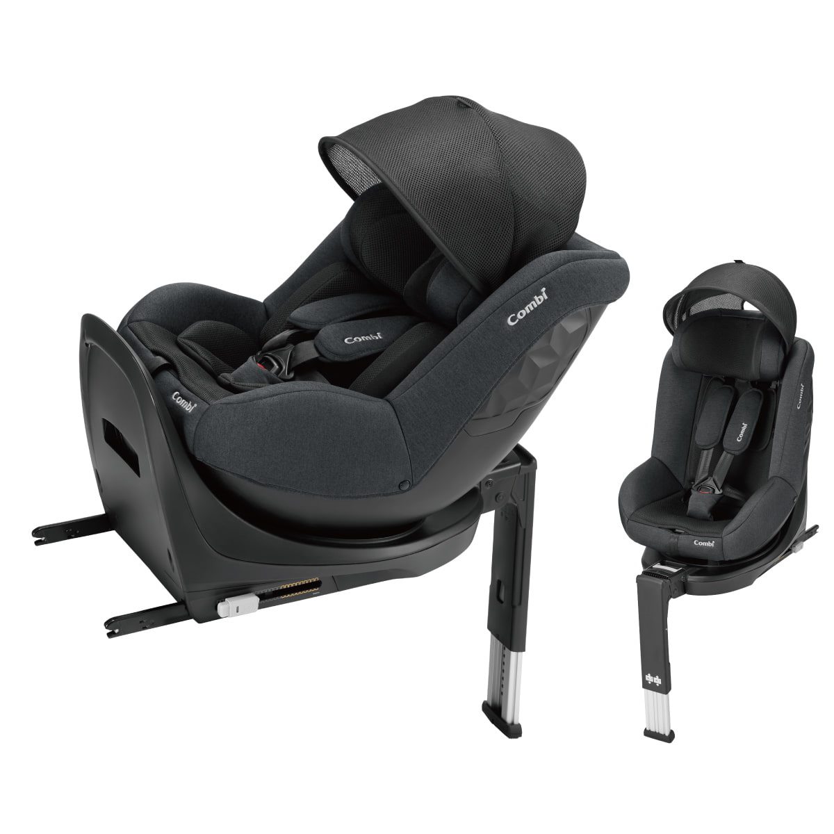 クルムーヴ ISOFIX エッグショックチャイルドシート 新生児 コンビ