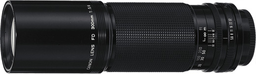Canon New FD 300mm f/5.6 | Vintage Lens Review & Specs