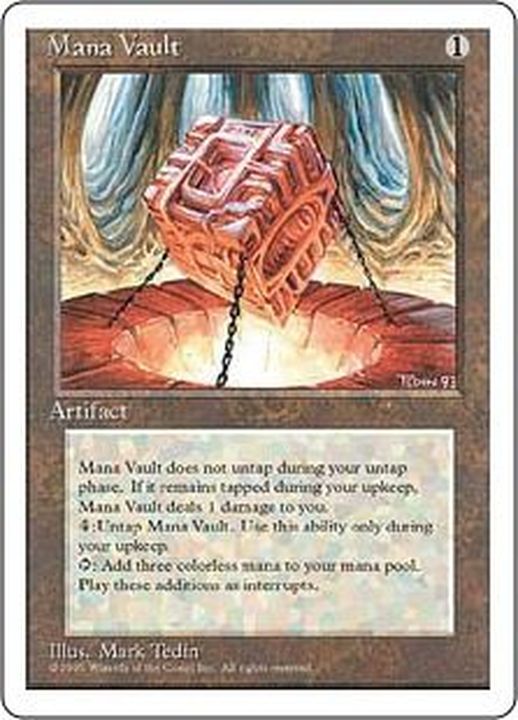 PLD]魔力の櫃/Mana Vault《日本語》【4ED】
