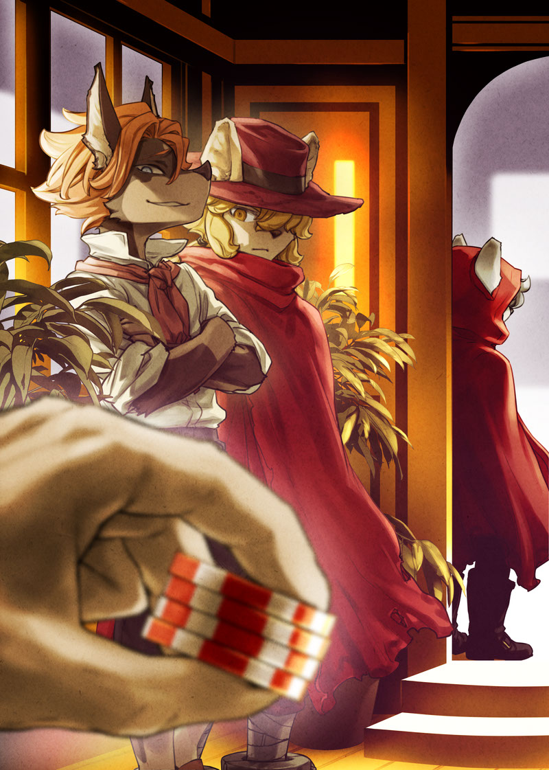 描き下ろしネタバレイラスト － サイク － | 戦場のフーガ展 特設