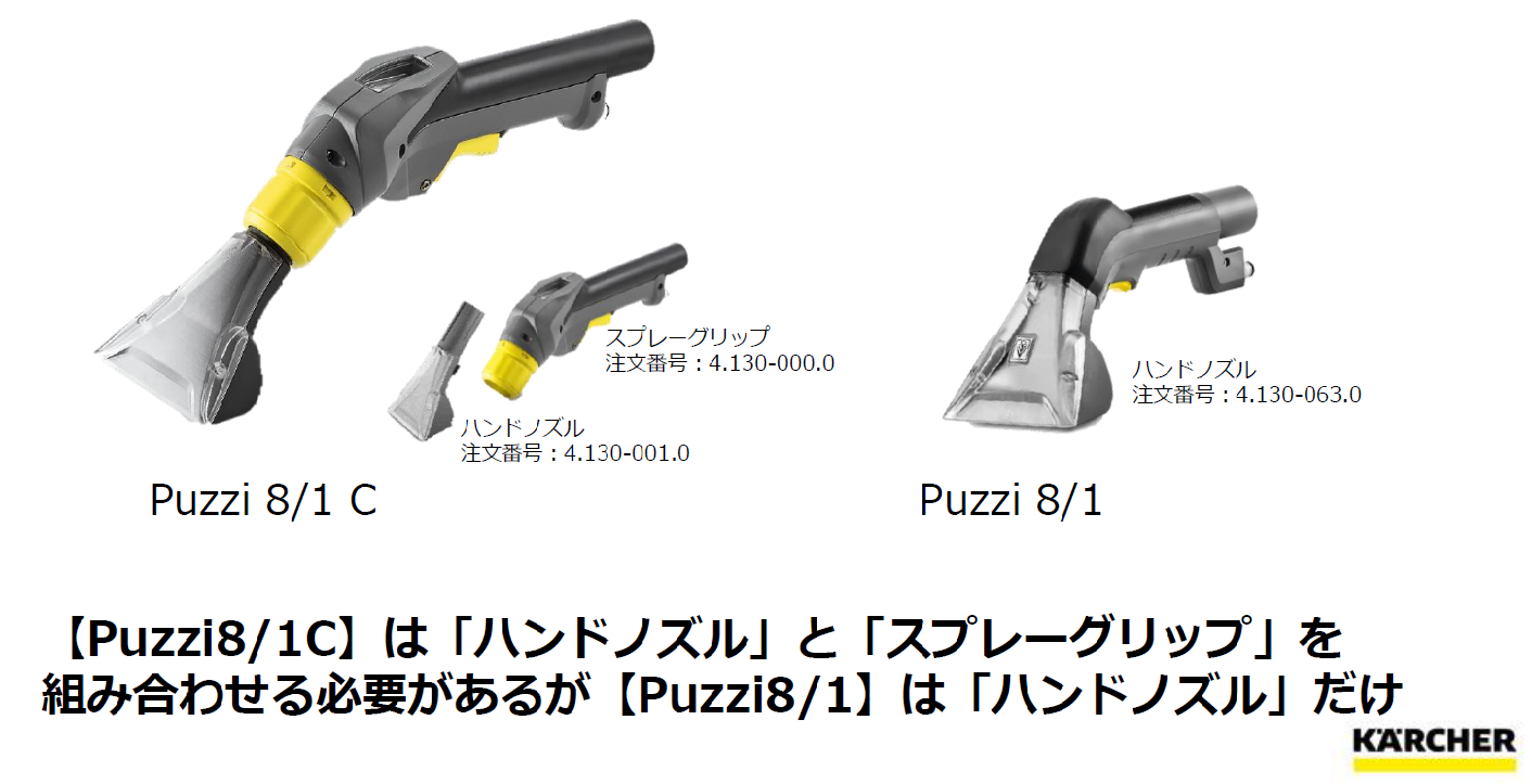Kärcher Puzzi 8/1 C キャニスター掃除機(ホース破れ) 楽天市場