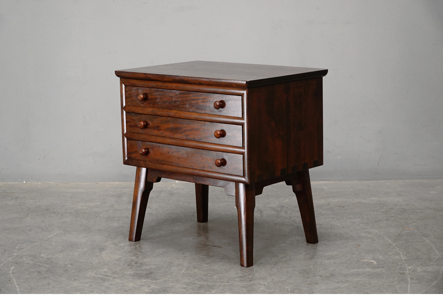 □松本民芸家具□チェスト□サイドテーブル 整理箱□ミズメザクラ 無垢材□