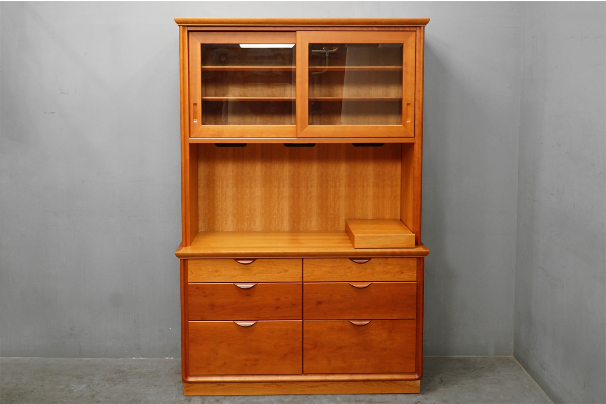 unico ウニコ BREATH ブレス チーク無垢キャビネット買取のアドア東京