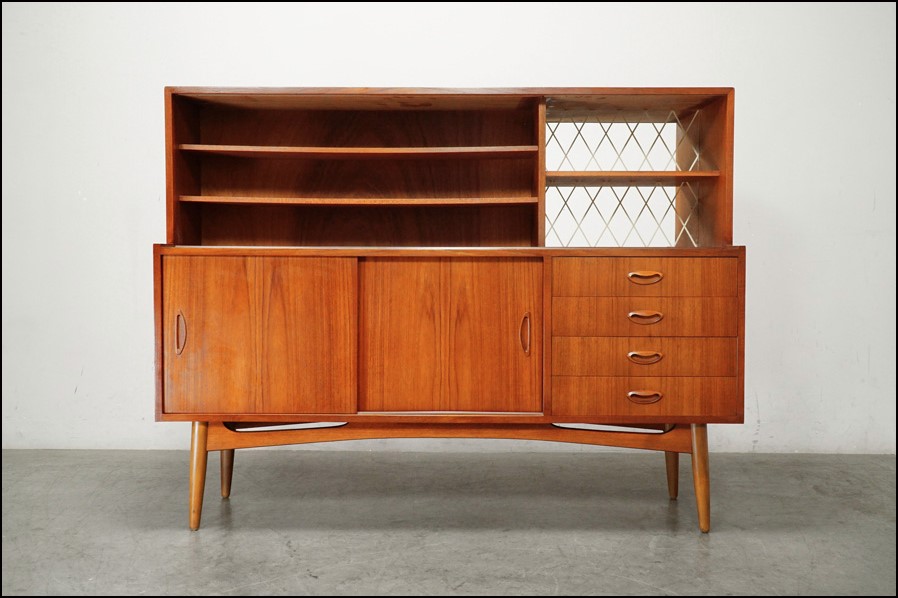 デンマーク ヴィンテージ オープンキャビネット引き取り割引あり