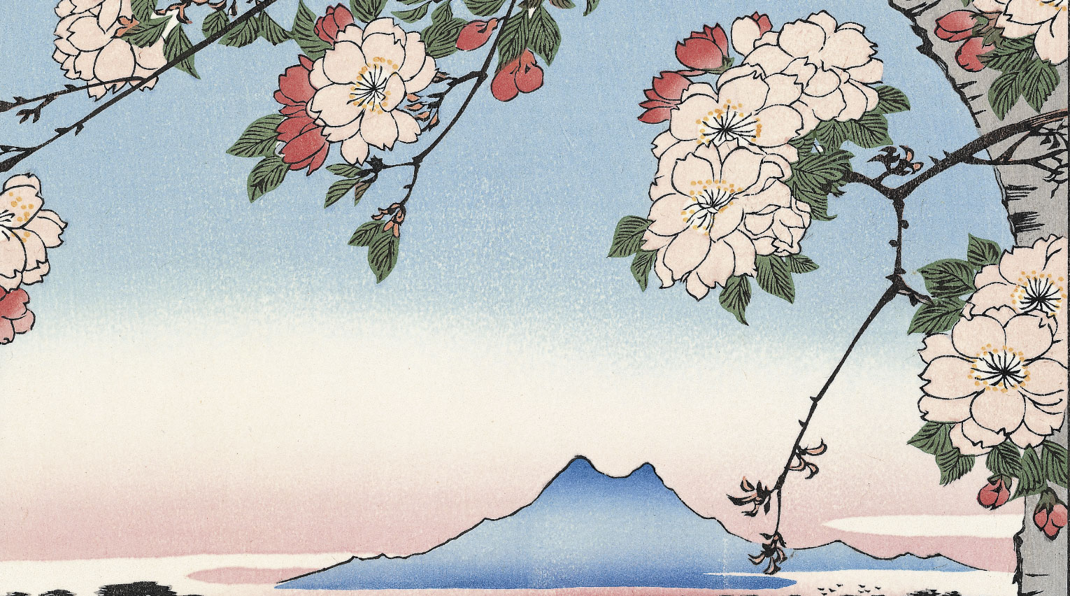 おうちでお花見♪ 北斎・広重の浮世絵で楽しむ桜｜【北斎今昔】もっと